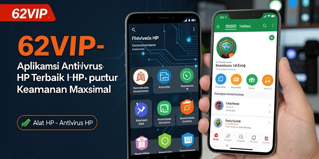 Tampilan antarmuka aplikasi 62VIP yang ramah pengguna.