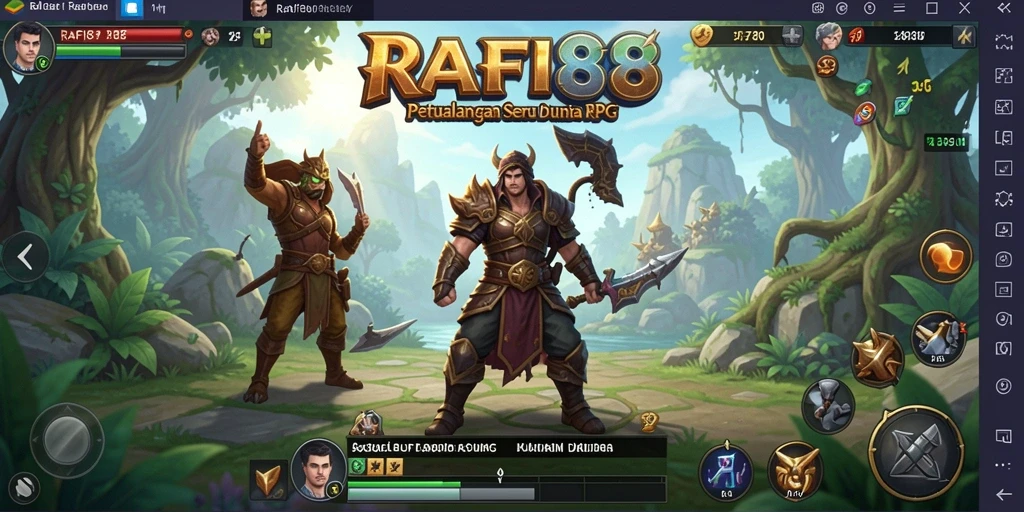 Tampilan antarmuka permainan RAFI88 yang menarik dan fungsional.