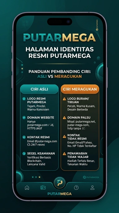 Kanal Resmi putarmega untuk Pengguna Android